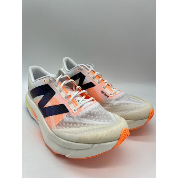 New Balance FuelCell SuperComp Elite v4 White Angora Men\'s Size 12D MRCELCW4 main image 4